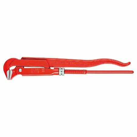 KNIPEX 10 010 12.5 Inch Swedish Pattern Pipe Wrench - 90 Degrees KX8310010